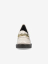Rieker Cremefarbene Damen Halbschuhe mit Absatz Rieker