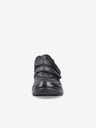 Rieker Schwarze Damen-Halbstiefel mit Lederdetails Rieker