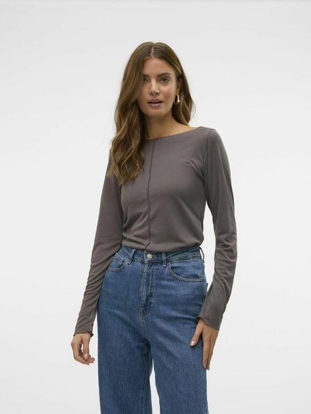 Vero Moda Braunes Vero Moda Maggie T-Shirt für Frauen