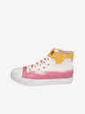 ALPINE PRO Gelbe und rosa ALPINE PRO Daira Damenschuhe