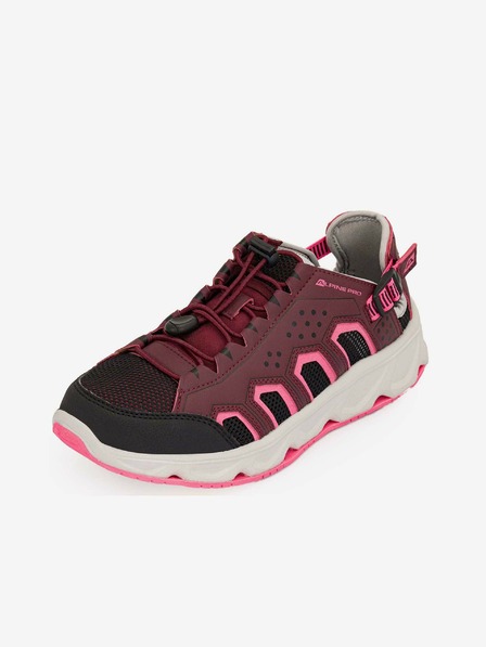 ALPINE PRO ALPINE PRO Vance bordeauxfarbene Kinder-Sommerschuhe