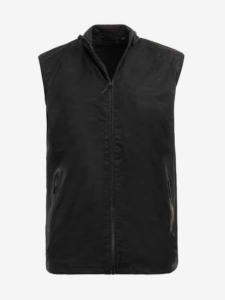 ALPINE PRO Schwarze Herren ALPINE PRO HERDEN Isolierte Aufblasbare Weste