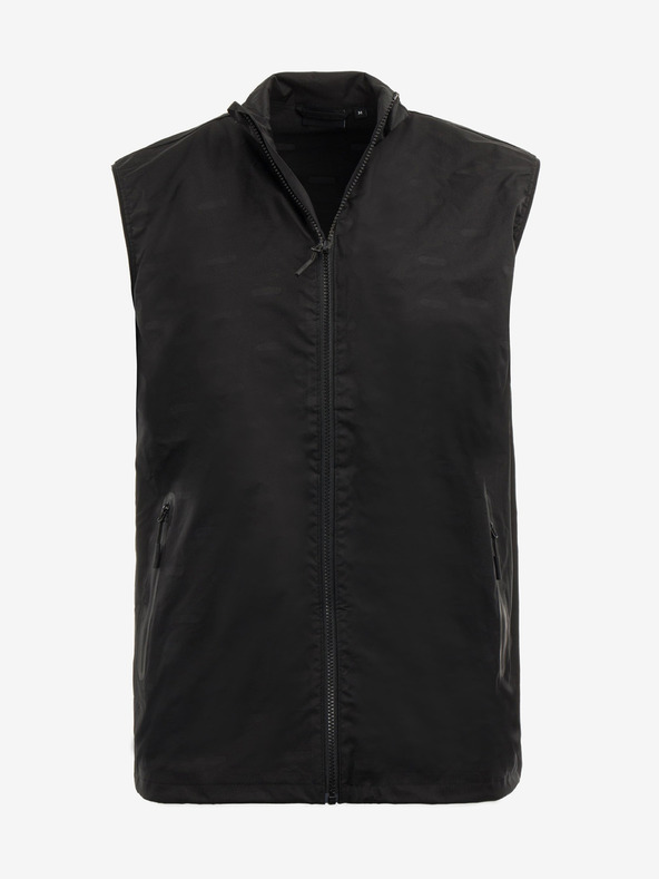 ALPINE PRO Schwarze Herren ALPINE PRO HERDEN Isolierte Aufblasbare Weste