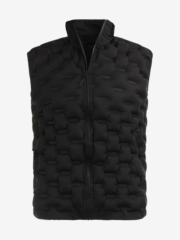 ALPINE PRO Schwarze Herren ALPINE PRO HERDEN Isolierte Aufblasbare Weste