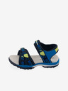 ALPINE PRO Blaue Kindersommerschuhe ALPINE PRO GRODO