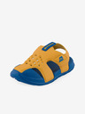 ALPINE PRO Blaue und gelbe Kinder-Sommerschuhe ALPINE PRO BREDO