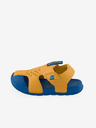 ALPINE PRO Blaue und gelbe Kinder-Sommerschuhe ALPINE PRO BREDO