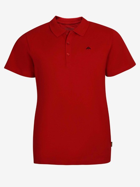 NAX Rotes Herren-Polohemd NAX CUGAM