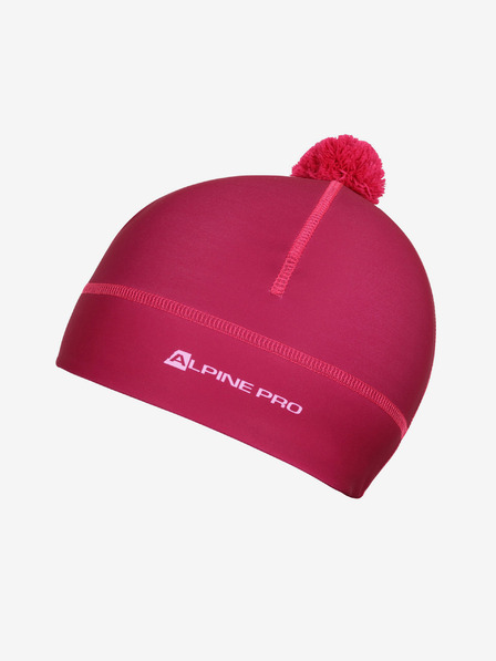 ALPINE PRO Funktionsmütze mit Bommel ALPINE PRO ABERE rosa