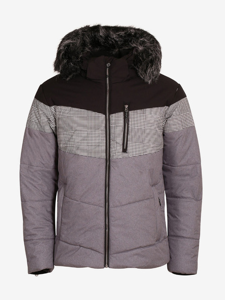 ALPINE PRO Herren ptx-Membranjacke ALPINE PRO SAPTAH grau