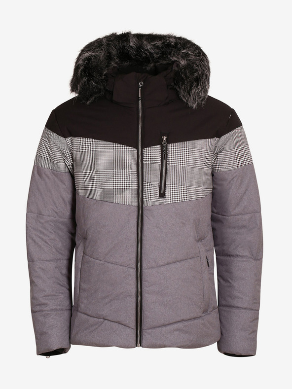 ALPINE PRO Herren ptx-Membranjacke ALPINE PRO SAPTAH grau