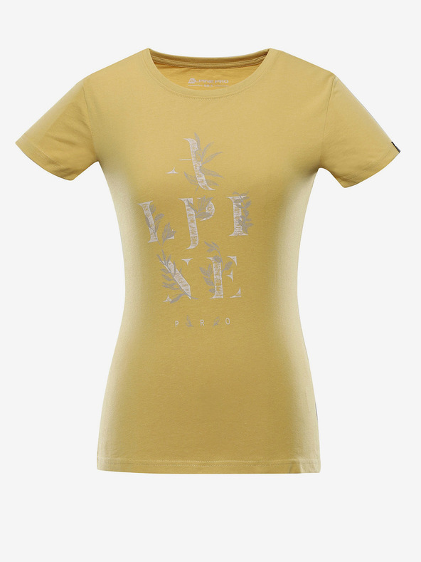 ALPINE PRO Damen Schnell trocknendes Shirt ALPINE PRO GIDDELA beige