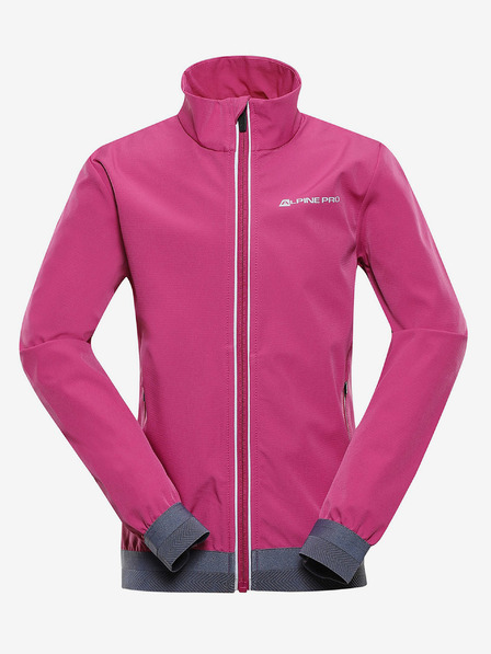 ALPINE PRO Rosa Mädchen-Softshell-Jacke ALPINE PRO TYCHO