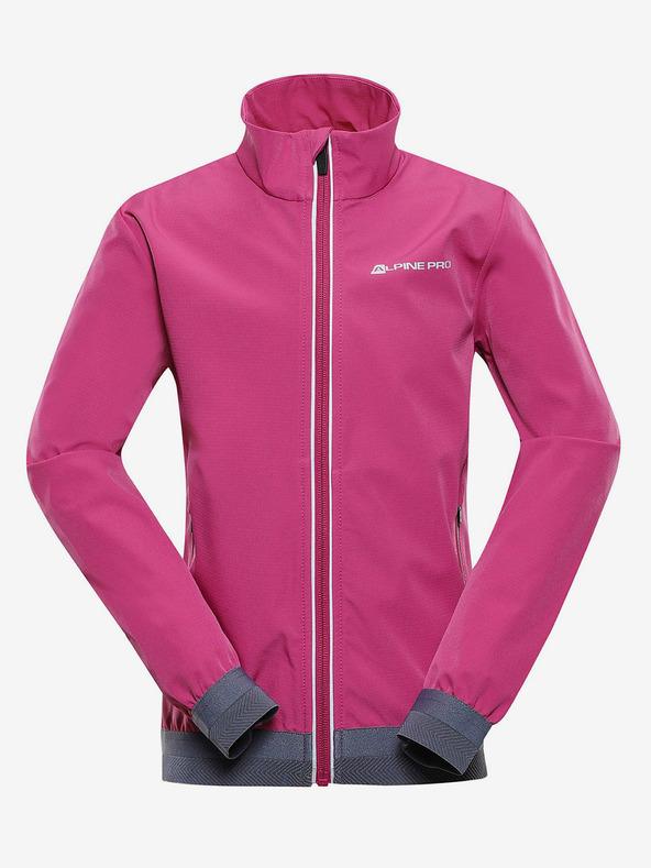 ALPINE PRO Rosa Mädchen-Softshell-Jacke ALPINE PRO TYCHO