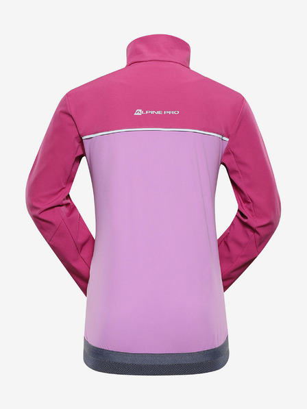 ALPINE PRO Rosa Mädchen-Softshell-Jacke ALPINE PRO TYCHO