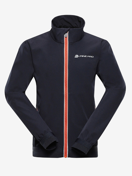 ALPINE PRO Orange-blaue Kinder-Softshell-Jacke ALPINE PRO TYCHO