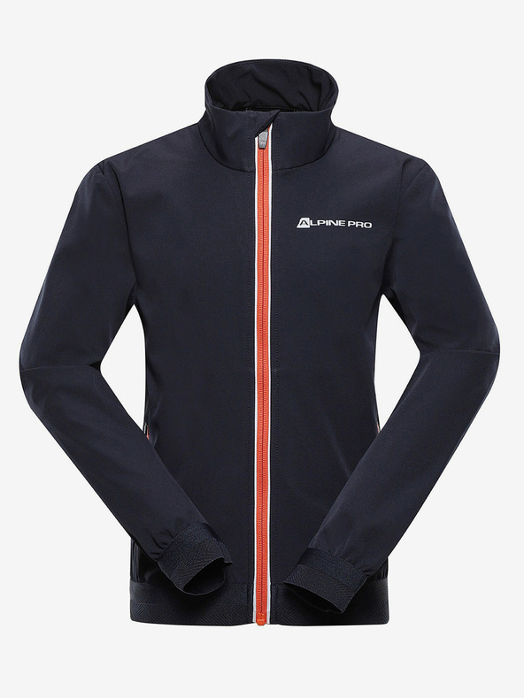 ALPINE PRO Orange-blaue Kinder-Softshell-Jacke ALPINE PRO TYCHO
