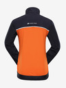 ALPINE PRO Orange-blaue Kinder-Softshell-Jacke ALPINE PRO TYCHO