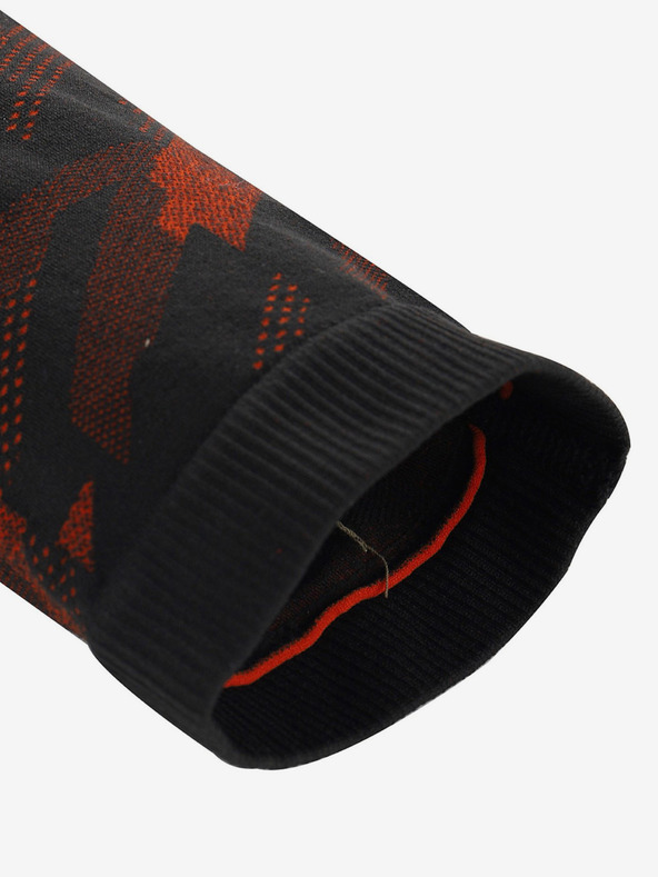 ALPINE PRO Schwarz-rote Herren-Funktionsunterwäsche ALPINE PRO CALON