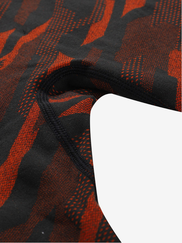 ALPINE PRO Schwarz-rote Herren-Funktionsunterwäsche ALPINE PRO CALON