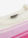 NAX Gestreifter Kinder-Pullover nax NAX NORDO beige