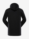 NAX Schwarzer Herren-Basic-Kapuzenpullover NAX Geoc