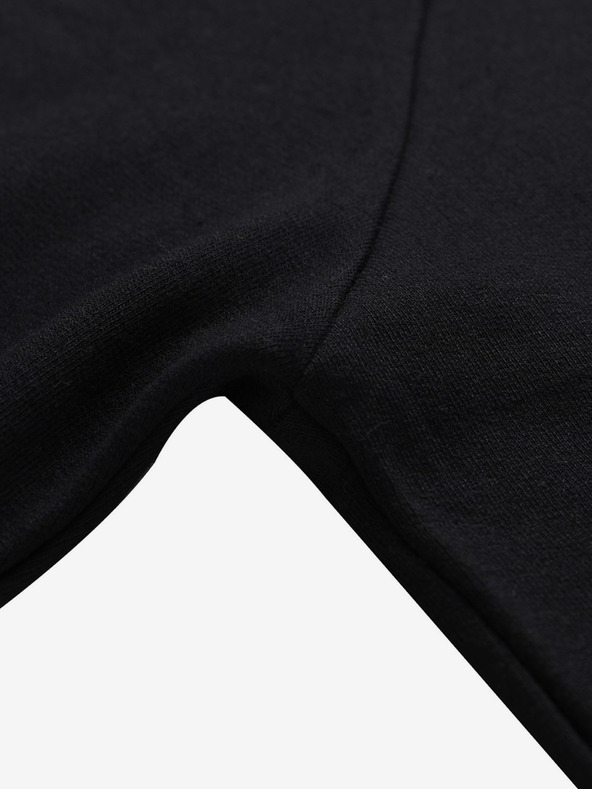 NAX Schwarzer Herren-Basic-Kapuzenpullover NAX Geoc