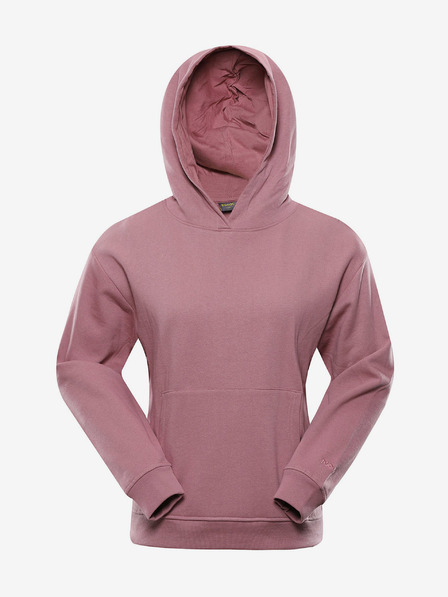 NAX Altrosa Damen-Basic-Kapuzenpullover NAX Geoca