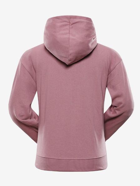 NAX Altrosa Damen-Basic-Kapuzenpullover NAX Geoca