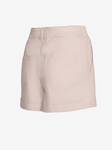 NAX Beigefarbene Damen-Shorts NAX Kuhara