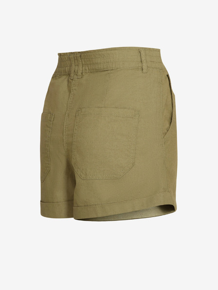 NAX Khakifarbene Shorts für Frauen NAX Kuhara