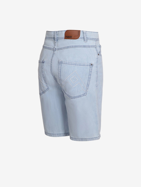 NAX Hellblaue Herren-Denim-Shorts NAX Sauger
