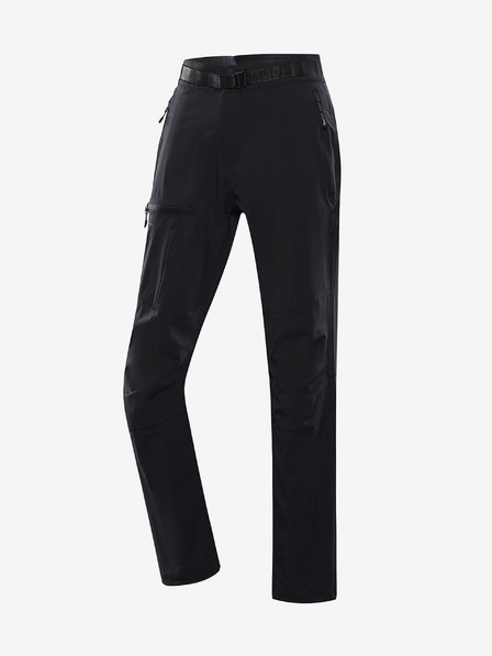 ALPINE PRO Schwarze Herren-Softshell-Hose ALPINE PRO Span