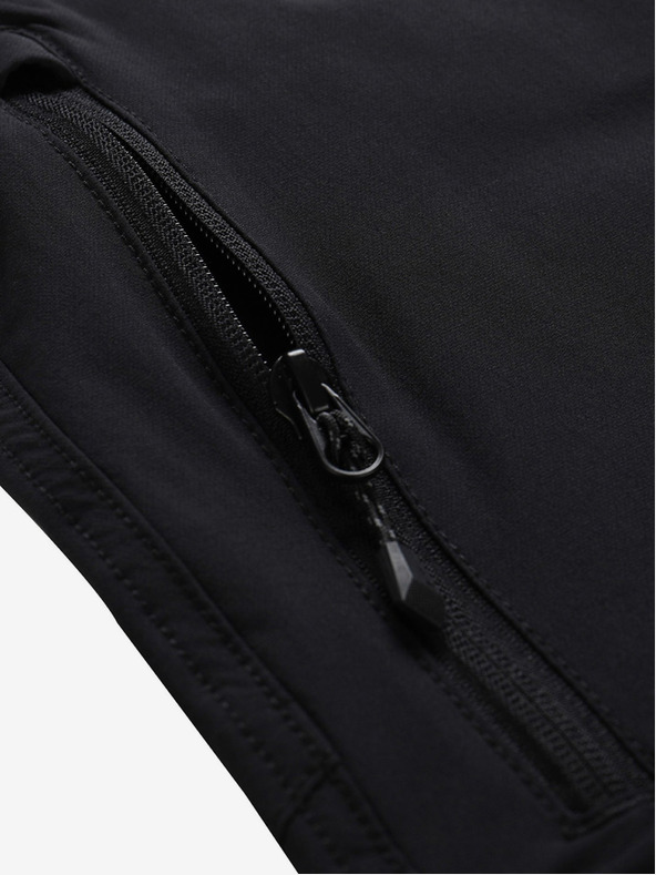 ALPINE PRO Schwarze Herren-Softshell-Hose ALPINE PRO Span