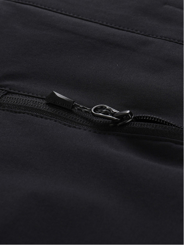 ALPINE PRO Schwarze Herren-Softshell-Hose ALPINE PRO Span