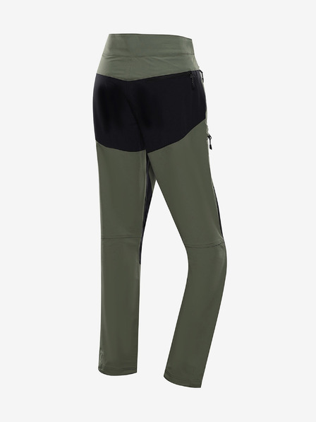 ALPINE PRO Khakifarbene Herren-Softshell-Hose ALPINE PRO Span