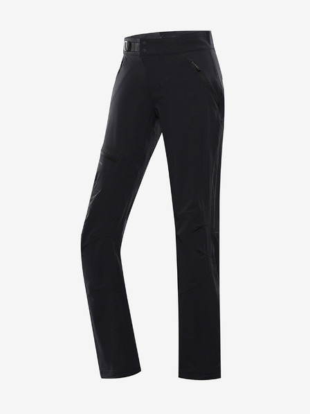 ALPINE PRO Schwarze Damen-Softshell-Hose ALPINE PRO Span
