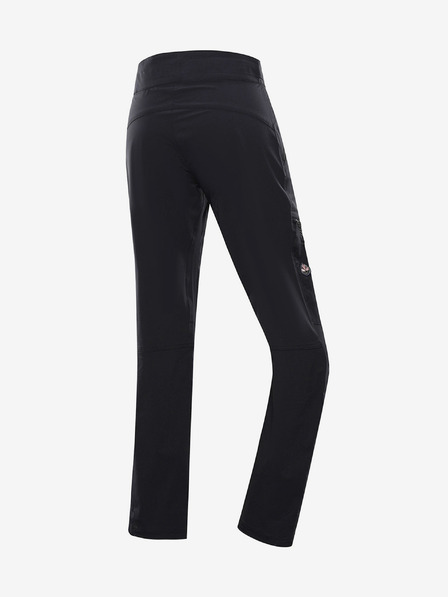 ALPINE PRO Schwarze Damen-Softshell-Hose ALPINE PRO Span