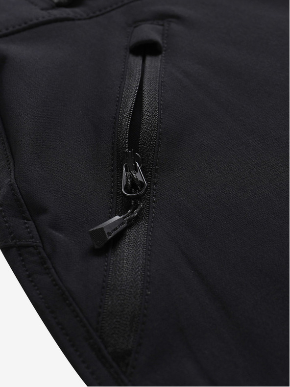 ALPINE PRO Schwarze Damen-Softshell-Hose ALPINE PRO Span