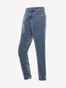 NAX Blaue Damenjeans mit schmaler Passform NAX BRUWA