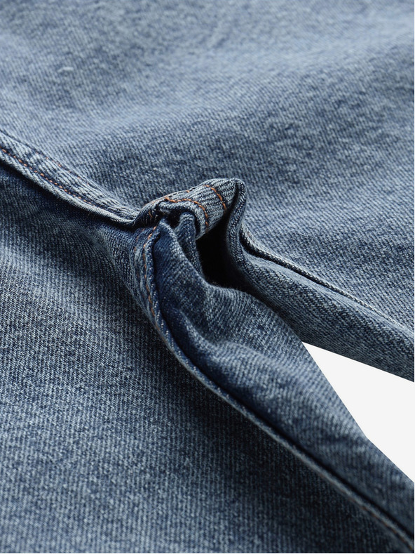 NAX Blaue Damenjeans mit schmaler Passform NAX BRUWA