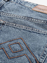 NAX Blaue Damenjeans mit schmaler Passform NAX BRUWA