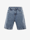 NAX Blaue Denim-Shorts für Frauen NAX UKENA
