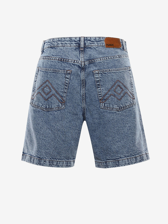 NAX Blaue Denim-Shorts für Frauen NAX UKENA