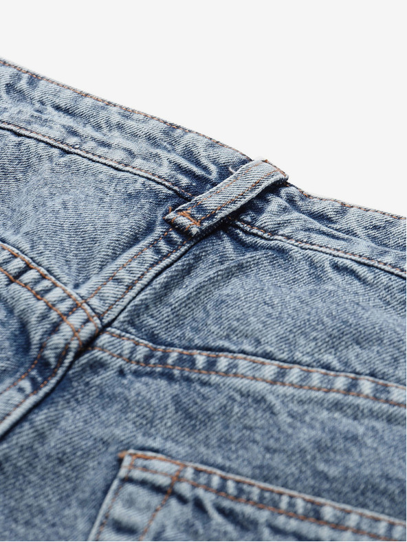 NAX Blaue Denim-Shorts für Frauen NAX UKENA