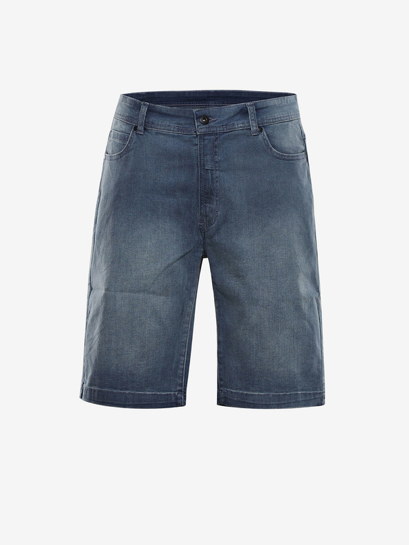 NAX Blaue Denim-Shorts für Herren NAX FEDAB