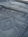 NAX Blaue Denim-Shorts für Herren NAX FEDAB