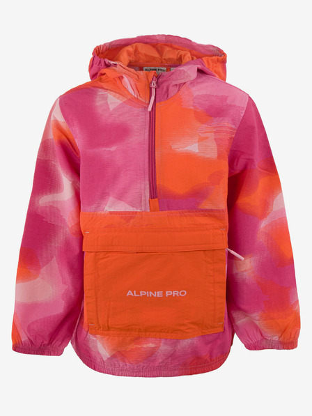 ALPINE PRO Rosa wasserabweisende Jacke für Kinder ALPINE PRO GOZERO