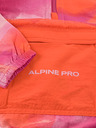 ALPINE PRO Rosa wasserabweisende Jacke für Kinder ALPINE PRO GOZERO