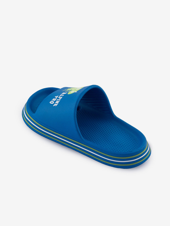 ALPINE PRO Blaue Kinderpantoffeln ALPINE PRO LARINO